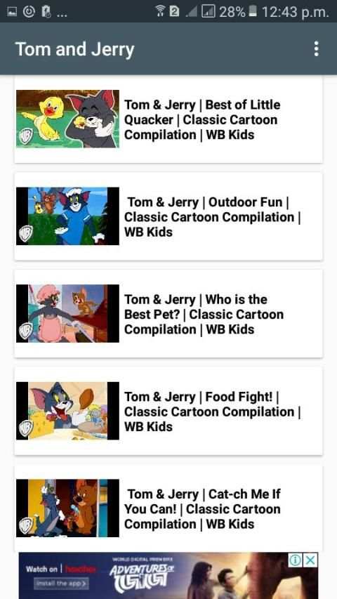 Tom and Jerry Cartoon screenshot 7