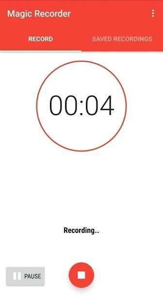 Magic Recorder स्क्रीनशॉट 1