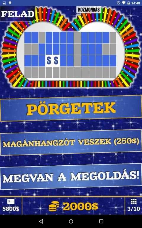 Szerencsekerék screenshot 1