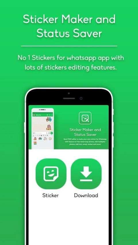 Sticko Plus-Sticker Maker & Status Saver screenshot 4