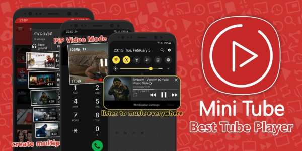 Mini Tube - Floating Video Popup Player screenshot 1