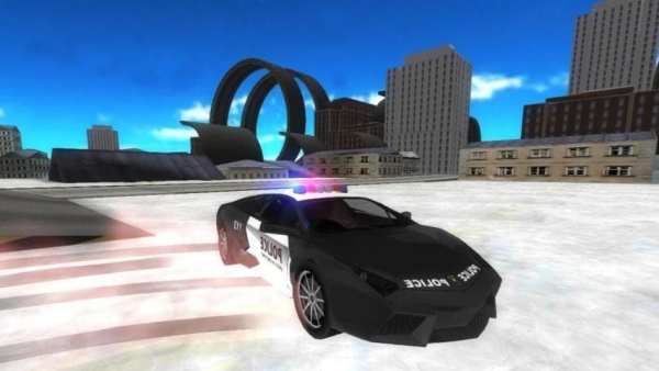 Police Car Driving Simulator स्क्रीनशॉट 3