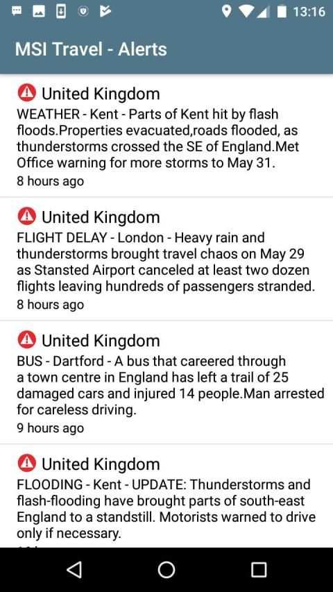 MSI Travel screenshot 3