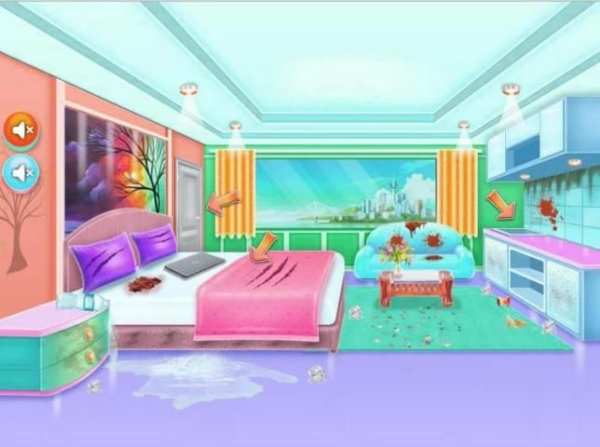 Room Cleaning Hotel game screenshot 2