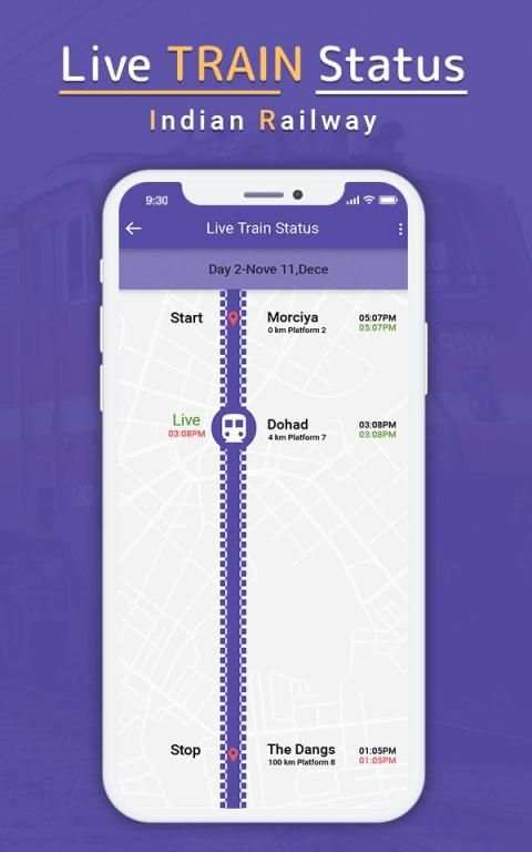 Indian Railway Train Status स्क्रीनशॉट 4