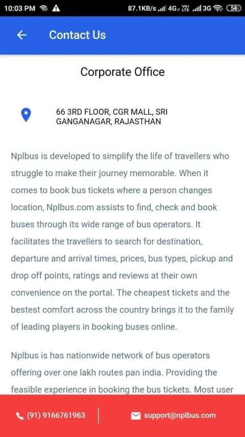 NPL Bus - Online Bus Ticket Booking screenshot 7