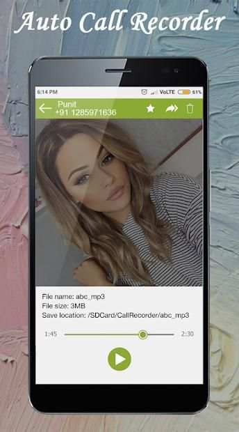 Auto Call Recorder : Recording Call screenshot 2