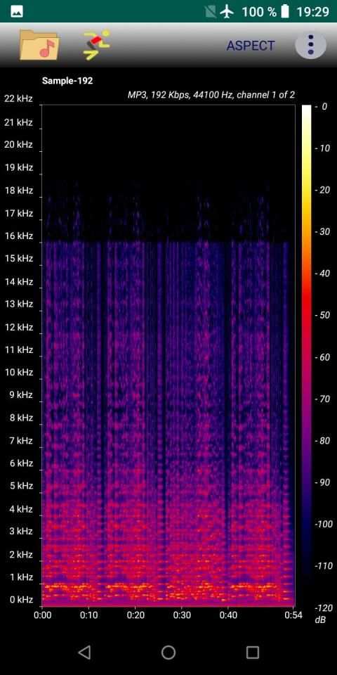 Aspect - Audio Files Spectrogram Analyzer स्क्रीनशॉट 18