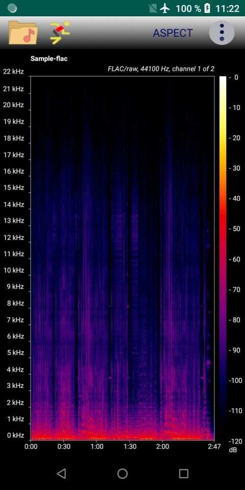 Aspect - Audio Files Spectrogram Analyzer स्क्रीनशॉट 22