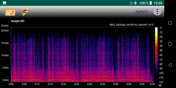 Aspect - Audio Files Spectrogram Analyzer स्क्रीनशॉट 6
