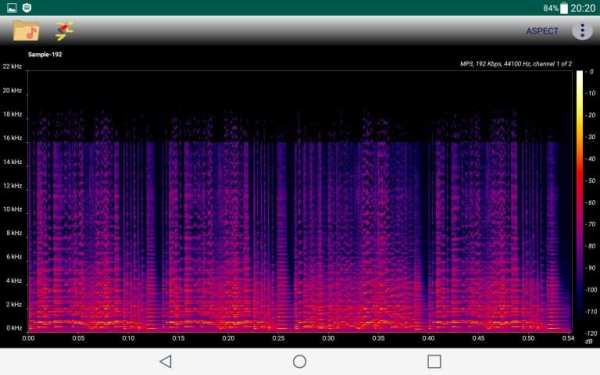 Aspect - Audio Files Spectrogram Analyzer स्क्रीनशॉट 13