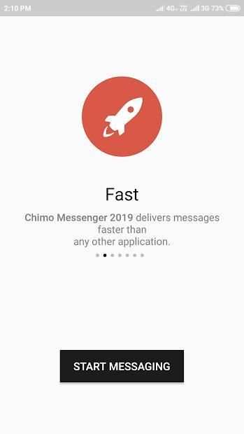 Chimo Messenger स्क्रीनशॉट 1