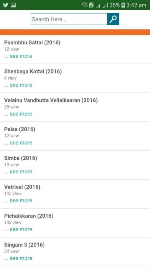 Tamil Ringtones स्क्रीनशॉट 1