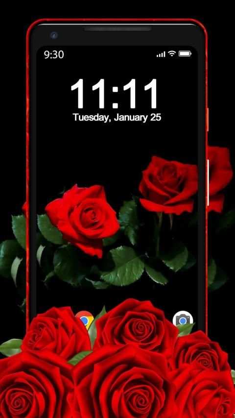Red Rose APUS Live Wallpaper screenshot 5