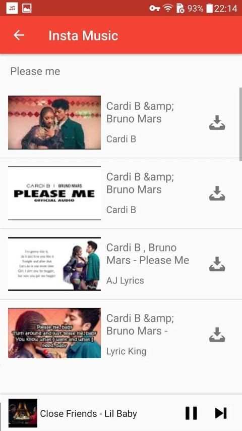 Insta Music - Free mp3 downloader screenshot 2