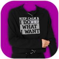 Women Trendy Sweatshirt Suit Photo Editor on 9Apps