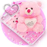 Pink Cuteness Teddy Bear Theme
