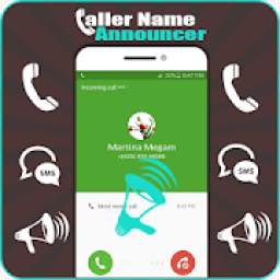 Incoming-Caller Name Announcer and talker