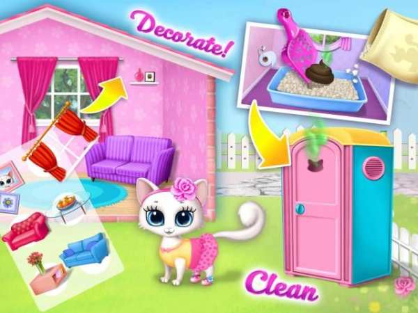 Kitty Meow Meow - My Cute Cat Day Care & Fun screenshot 9