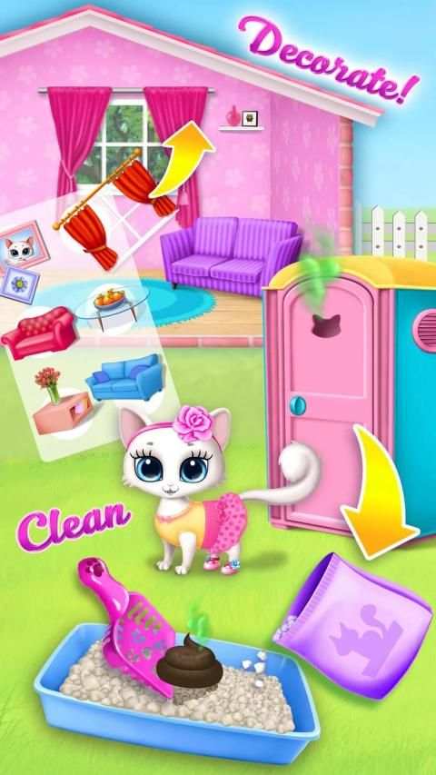 Kitty Meow Meow - My Cute Cat Day Care & Fun screenshot 25