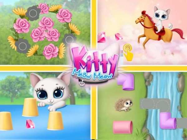 Kitty Meow Meow - My Cute Cat Day Care & Fun screenshot 1