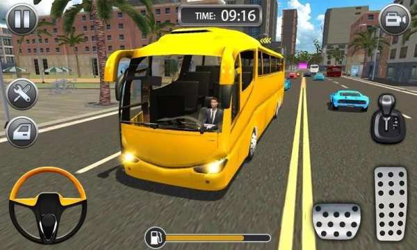 Bus Driving Sim 2019 - Bus Driving Free Ride स्क्रीनशॉट 1