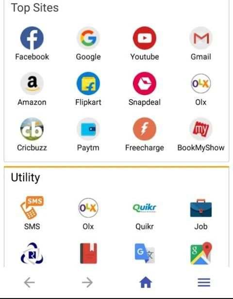 Quick Browser screenshot 2
