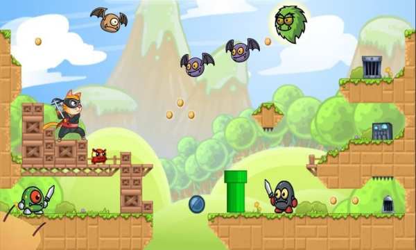 Superhero Cat Ninja screenshot 2