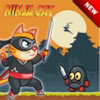 Superhero Cat Ninja logo