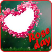 Rose Day Insta DP Photo Frame Maker