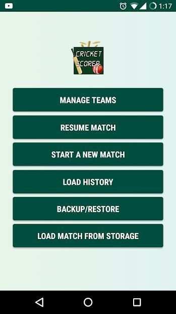 Cricket Scorer स्क्रीनशॉट 2