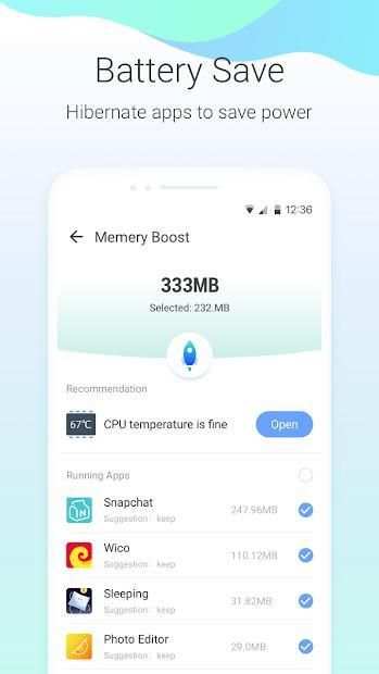 Wow Booster - Speed Booster & Cache Clean screenshot 2