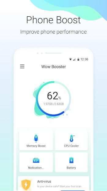 Wow Booster - Speed Booster & Cache Clean screenshot 4