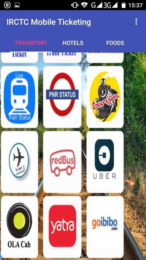 IRCTC Mobile Ticketing स्क्रीनशॉट 6