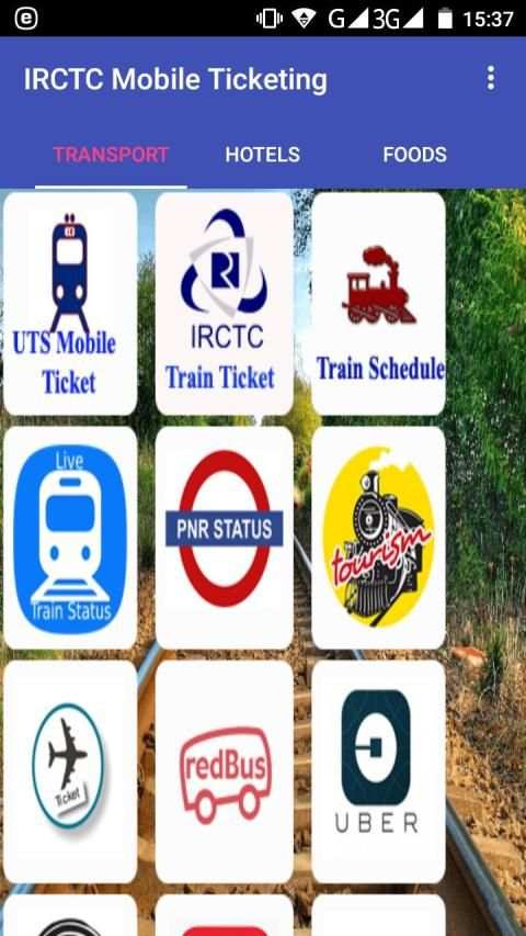 IRCTC Mobile Ticketing स्क्रीनशॉट 7