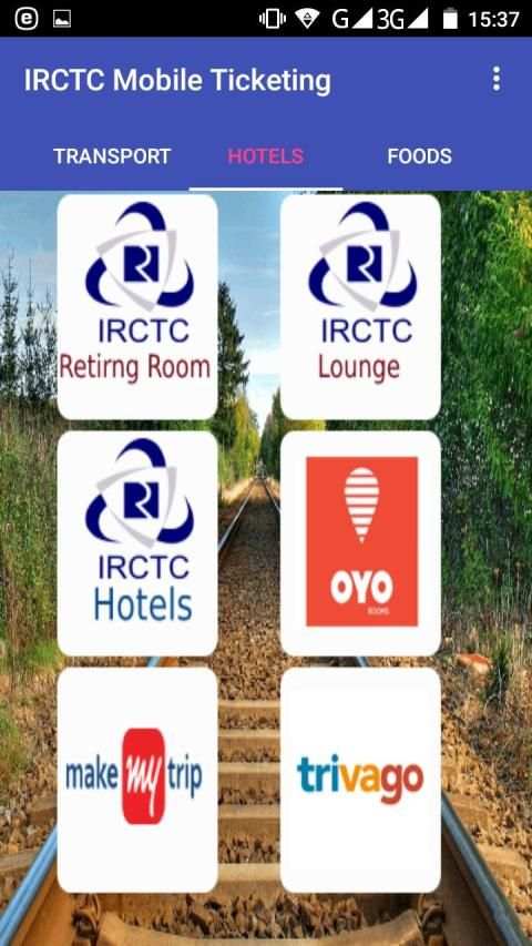 IRCTC Mobile Ticketing स्क्रीनशॉट 5