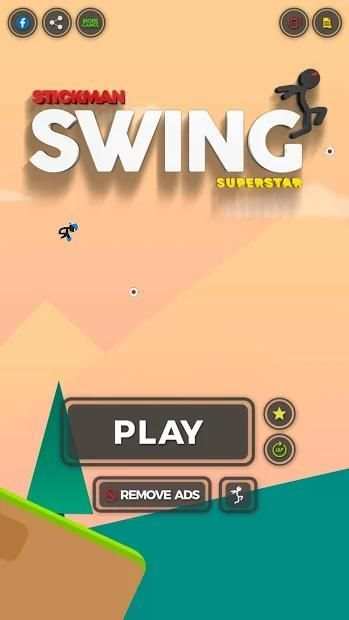 Stick Man Swing Superstar screenshot 2