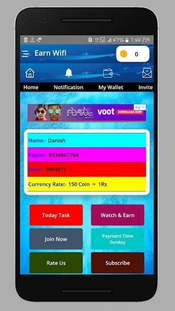 Wifi Cash - Earn Money screenshot 1