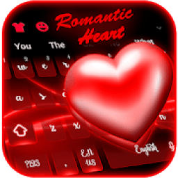 ikon Romantic Love Heart Keyboard