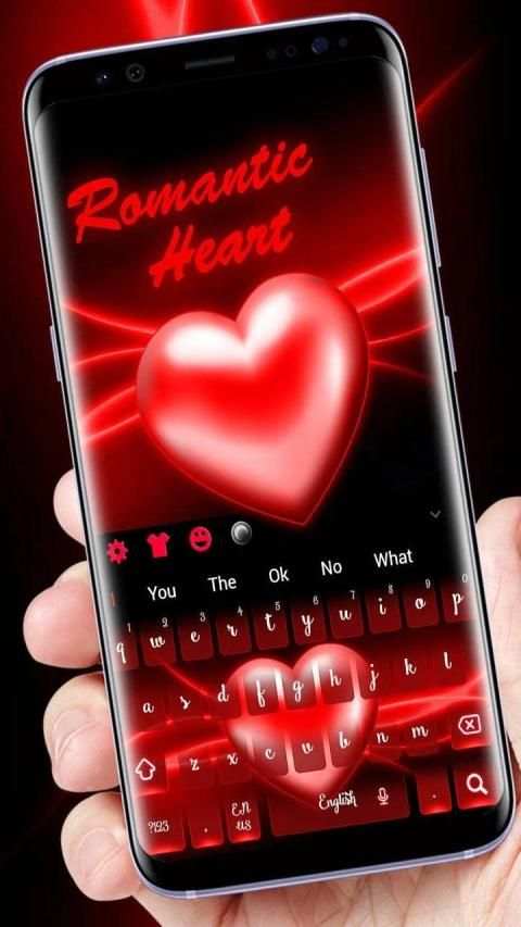 Romantic Love Heart Keyboard screenshot 10