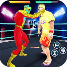 Real SuperHero Robot Fighting:Ring Boxing Battle
