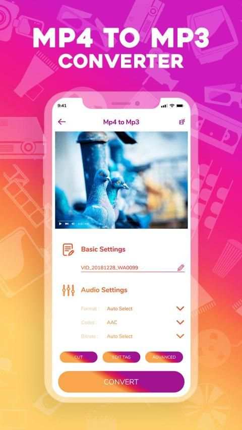 Mp4 to mp3-Video to mp3-Mp3 video converter screenshot 3