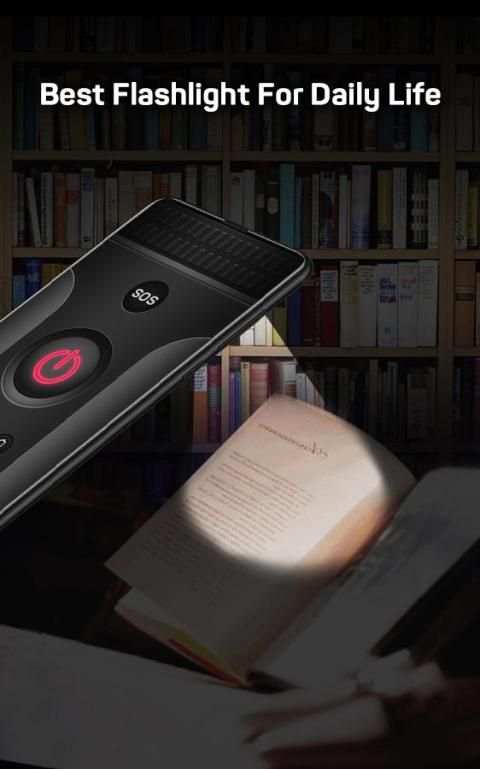 Power Flashlight - Super Bright,LED,Torch screenshot 2
