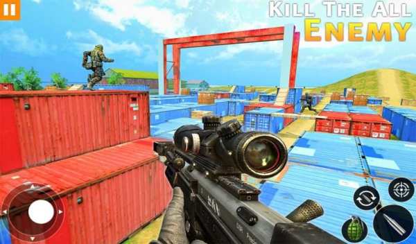 Free FPS Fire Commando 2019 screenshot 1
