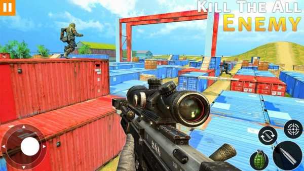 Free FPS Fire Commando 2019 screenshot 23