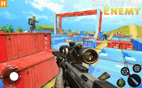 Free FPS Fire Commando 2019 screenshot 16