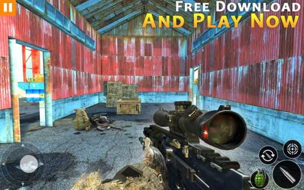 Free FPS Fire Commando 2019 screenshot 10