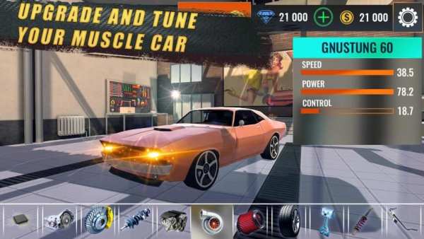 Muscle Car Driving: Extreme Stunts Simulator screenshot 1