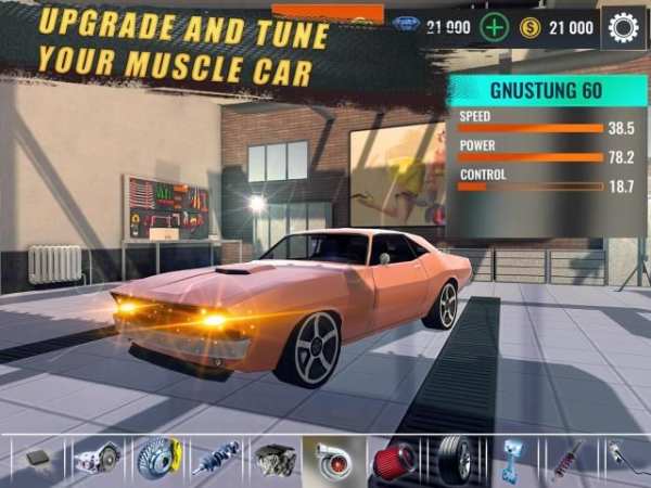 Muscle Car Driving: Extreme Stunts Simulator screenshot 5