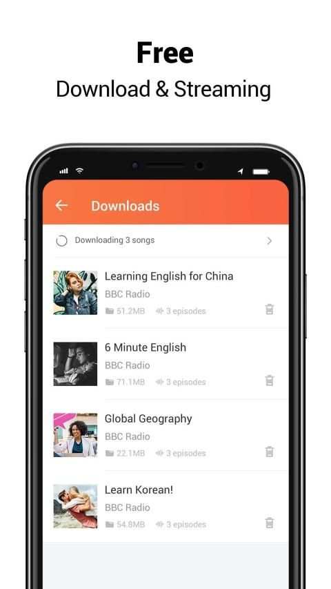 Free Podcast Download Player - Audio Books & Music screenshot 3